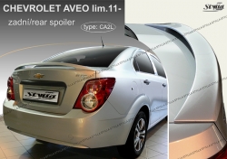 Křídlo zadní spoiler Chevrolet Aveo sedan 11-