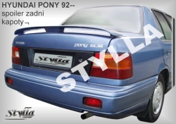 Křídlo zadní spoiler Hyundai Pony sedan 90-95