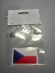 ČR vlajka 5x3cm poloplast