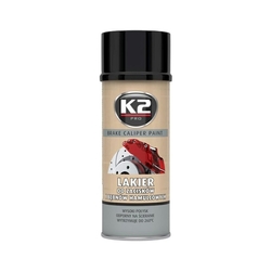 K2 BRAKE CALIPER PAINT 400 ml ČERNÁ - barva na brzdové třmeny a bubny, L346CA