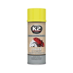 K2 BRAKE CALIPER PAINT 400 ml ŽLUTÁ - barva na brzdové třmeny a bubny, L346ZO