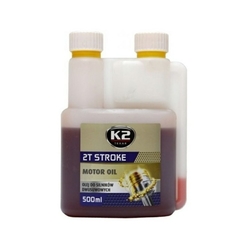 K2 TEXAR 2T STROKE 500 ml ČERVENÁ - motorový olej polosyntetický
