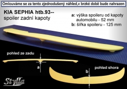 Křídlo zadní spoiler Kia Sephia htb 93-99