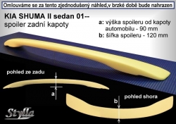 Křídlo zadní spoiler Kia Shuma sedan 01-04