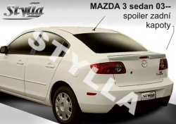 Křídlo zadní spoiler Mazda 3 sedan 03-09
