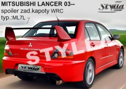 Křídlo zadní spoiler WRC Mitsubischi Lancer sedan 03-08 