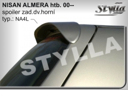 Stříška střešní spoiler Nissan Almera htb 00- 