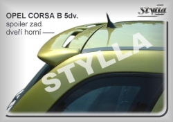 Stříška střešní spoiler Opel Corsa B 5 dveř 93-00 