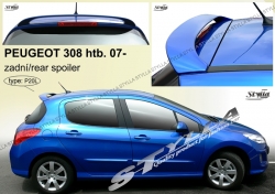 Stříška střešní spoiler Peugeot 308 htb 07-