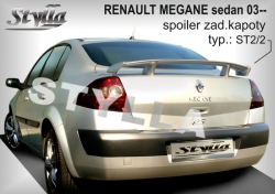 Křídlo zadní spoiler Renault Megane sedan 02-08