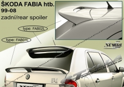 Stříška střešní spoiler Škoda Fabia I htb 99-08