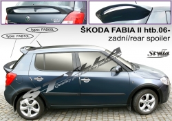 Stříška střešní spoiler Škoda Fabia II htb 07-