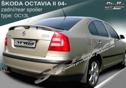 Křídlo zadní spoiler Škoda Octavia II lim. 04-