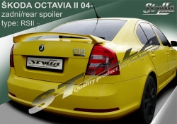 Křídlo zadní spoiler RS Škoda Octavia II lim. 04-