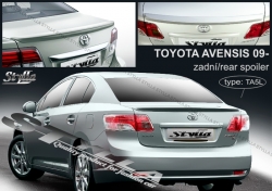 Křídlo zadní spoiler Toyota Avensis sedan 09-