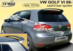 Stříška střešní spoiler Volkswagen VW Golf VI  08-