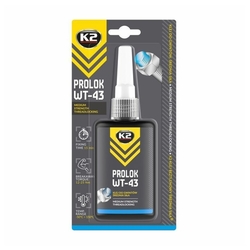 K2 PROLOK WT-43 - 50 ml - fixátor šroubových spojů střední pevnosti (modrý), WT-43