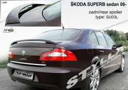 Křídlo zadní spoiler Škoda Superb II 08- 